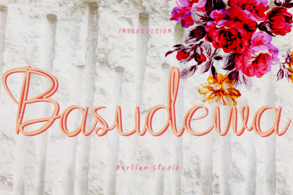 Basudewa Script Font