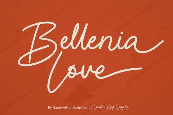 Bellenia Love: A Font That Speaks
