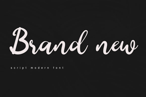Brand New Font for Web Design