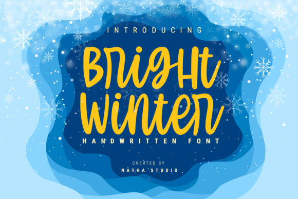 Bright Winter: A Script Font for Real-World Design