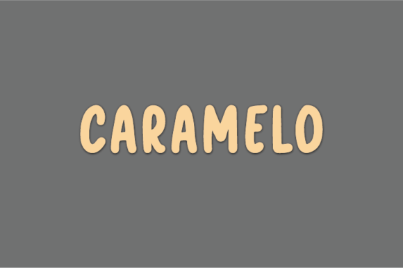 Caramelo: A Handwritten Font for Elegant Design