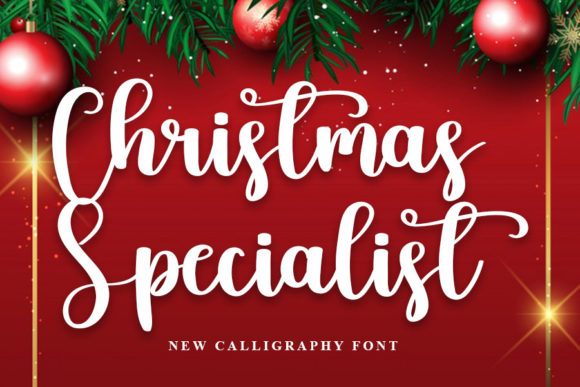 Christmas Specialist Font for Editorial Design