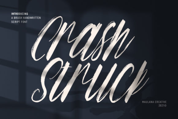 Crash Struck: A Font That Moves