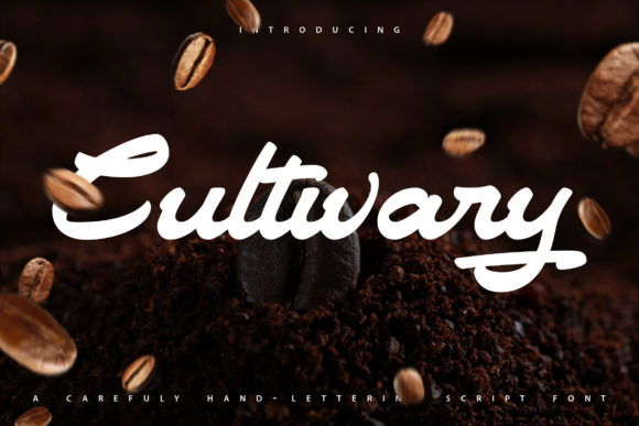 Cultivary: A Bold Handwritten Font