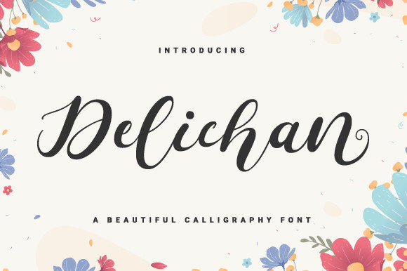 Delichan: A Charming Script Font for Crafters