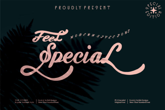 Feel Special: A Font That Makes Your Brand Shine