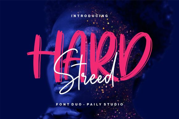 Hard Streed: A Magical Script Font
