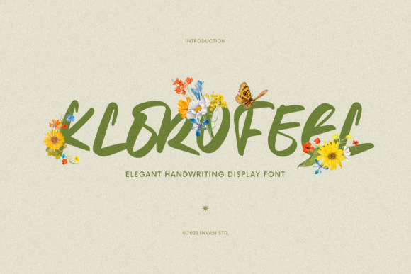Klorofeel: A Elegant Handwritten Font
