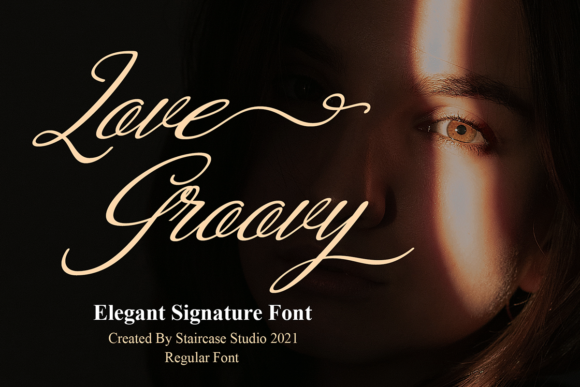 Love Groovy Font for Stylish Design