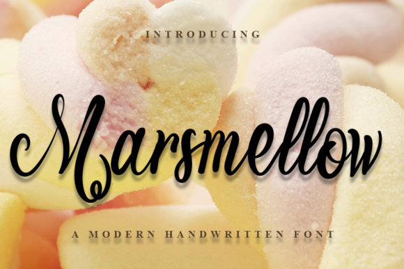 Marshmellow Font: Sweet Script for Creative Projects