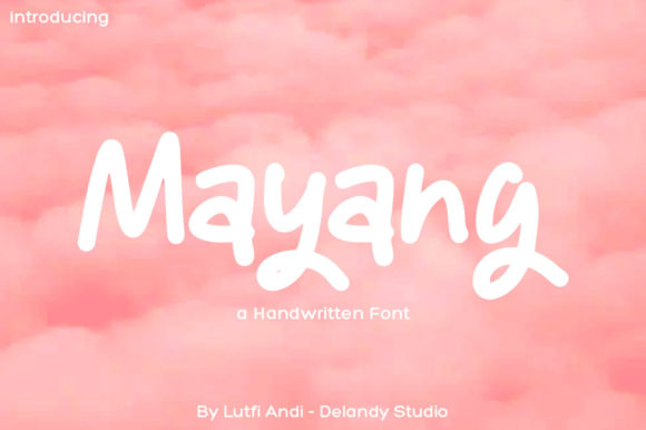 Mayang: A Cheerful Font for Your Brand