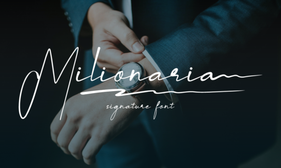 Milionaria: A Script Font for Creative Designers