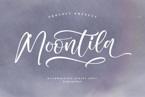Moontila: A Beautiful Script Font