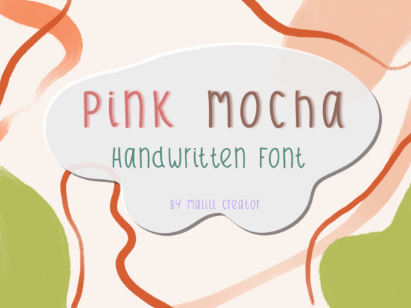 Pink Mocha Font for Creative Design