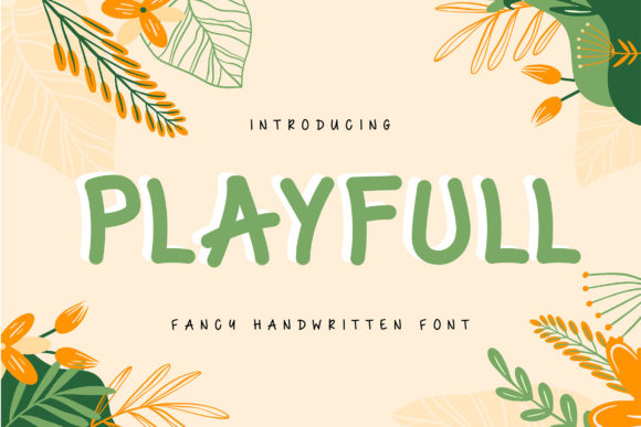 Playfull: A Handwritten Font for Creative Web Design