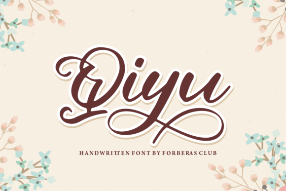 Qiyu: A Elegant Handwritten Font