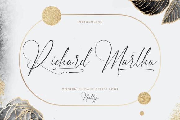 Richard Martha Font: Elegant Script for Digital Marketing