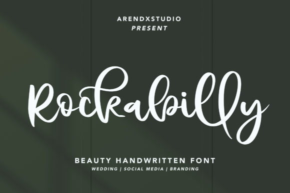 Rockabilly: A Handwritten Font for Creative Expression