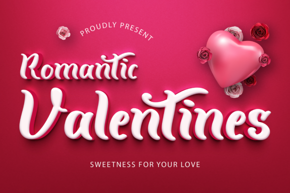 Romantic Valentines: A Refined Script Font