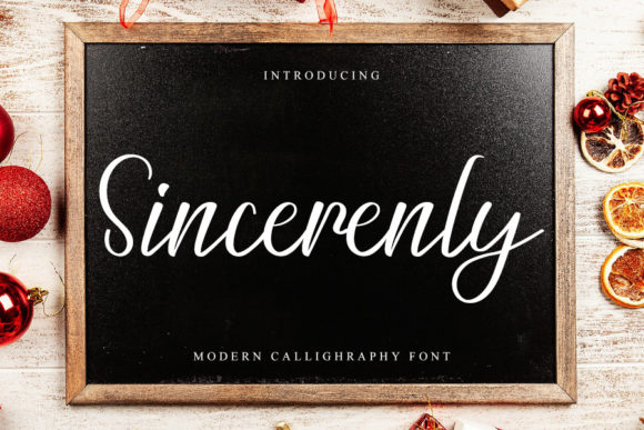 Sincerely Font: Elegant Script for Web Design