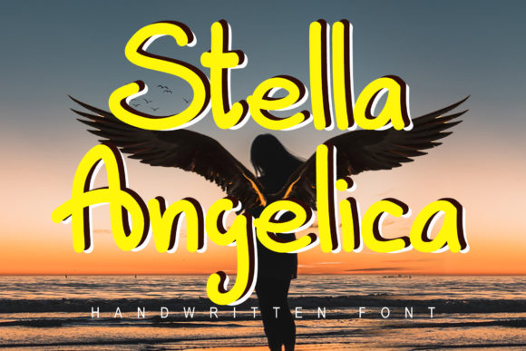 Stella Angelica: A Friendly Script Font