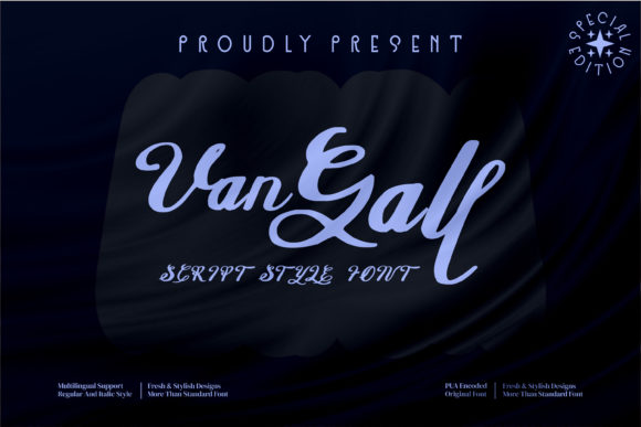 Van Gall: A Premium Script Font