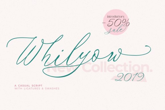 Whilyow: A Luxurious Script Font