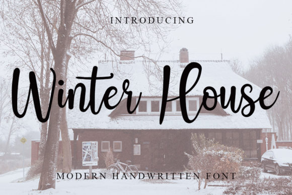 Winter House Font for Elegant Branding