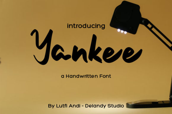 Yankee Font: A Brushstroke for Branding